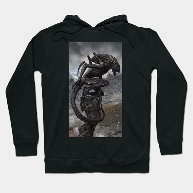 Xenomorph Hoodie by uncannyknack